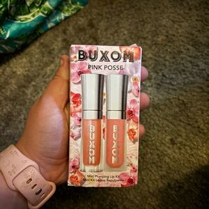 Buxom Pink and Cream Lip Gloss Set